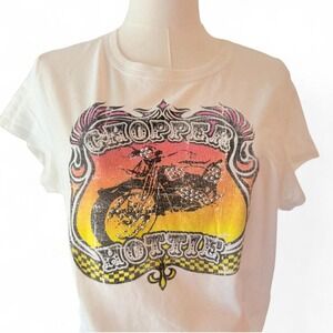 Y2K "Chopper Hottie" Graphic Tee